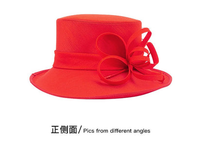 Moda Luxo Moda Pena Chapéu Chá Igreja Elegante Fotografia Cartola Feminina Banquete Fascinator Chapéus Formais de Casamento
