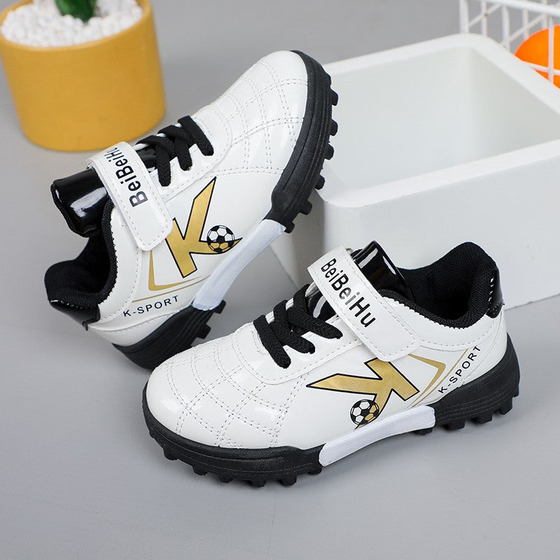 Soccer Cleats for Kids 2024 New Children Football Cleats Fashion Firm Ground Soccer Shoes