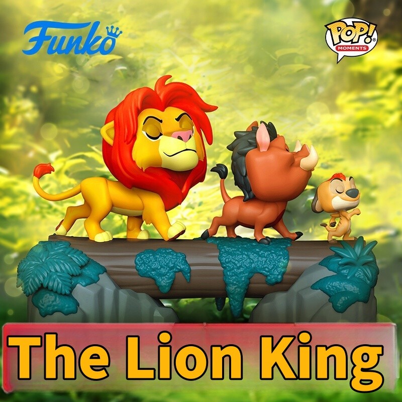Rei Leão Boneco de Ação Funko Pop Hakuna Matata Edição Limitada Estatueta Decoração de Mesa Brinquedo Colecionável Presentes Originais