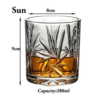 Copos de uísque, Copos de uísque escocês, Copos de uísque estilo "Old Fashioned"/ Presente perfeito para amantes de uísque escocês/ Vidraria elegante para bourbon/rum