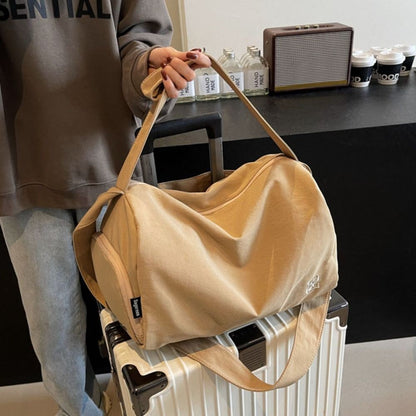 Portable Multifunction Travel Tote Bag High Capacity With Shoes Pocket Sports Gym Bag Luggage Shoulder Bag Fitness Yoga Daypack