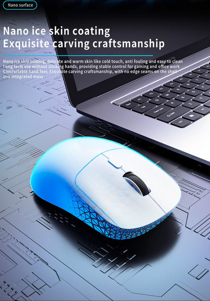 Mouse sem fio Xiaomi Bluetooth 2.4G Três Modos Recarregável Ergonômico Rato Portátil Para Escritório, Jogos, iPad, PC, Laptop, TV