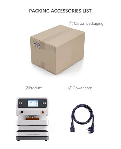 TBK-201P Intelligent Compression Machine Intelligent Pressure Hold Machine For Phone Cellphone Screen Repair Built-in Air Pump