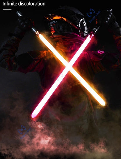 Metal Lightsaber Sword Toys RGB Light Saber 15Color Change Kids Soundfonts Force FX FOC Blaster Toys Jedi Sword Gift