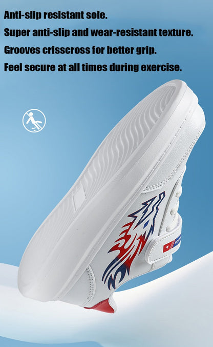 Children's Sports Shoes Boys Casual Running Sneakers Breathable Non-Slip Flat Walking Shoes Fashion Kids Athletic Footwear