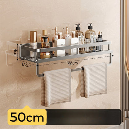 Toilet storage rack, non perforated washbasin, light luxury bathroom, wall mounted toilet, toilet wall storage rack