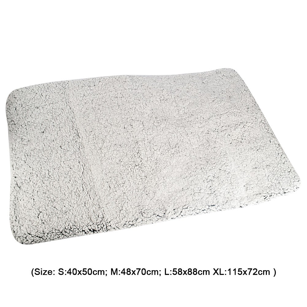 Almofada de Cama para Gatos Autoaquecível Tapete Térmico Autoaquecido para Cães e Gatos Colchonete Lavável para Animais de Estimação Confortável para Gatos Internos e Cães Pequenos