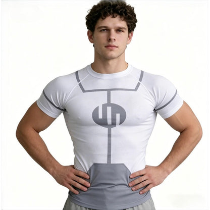 Invincible Viltrumite Cosplay Rash Guard Compression Shirt Men Women Anime BJJ MMA Gym Surf Swim Long Sleeve Sports Top