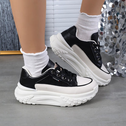 2025 Autumn Winter New Women's Platform Dad Shoes - Versatile Casual Shoes Women's Height Increasing Breathable Sneakers