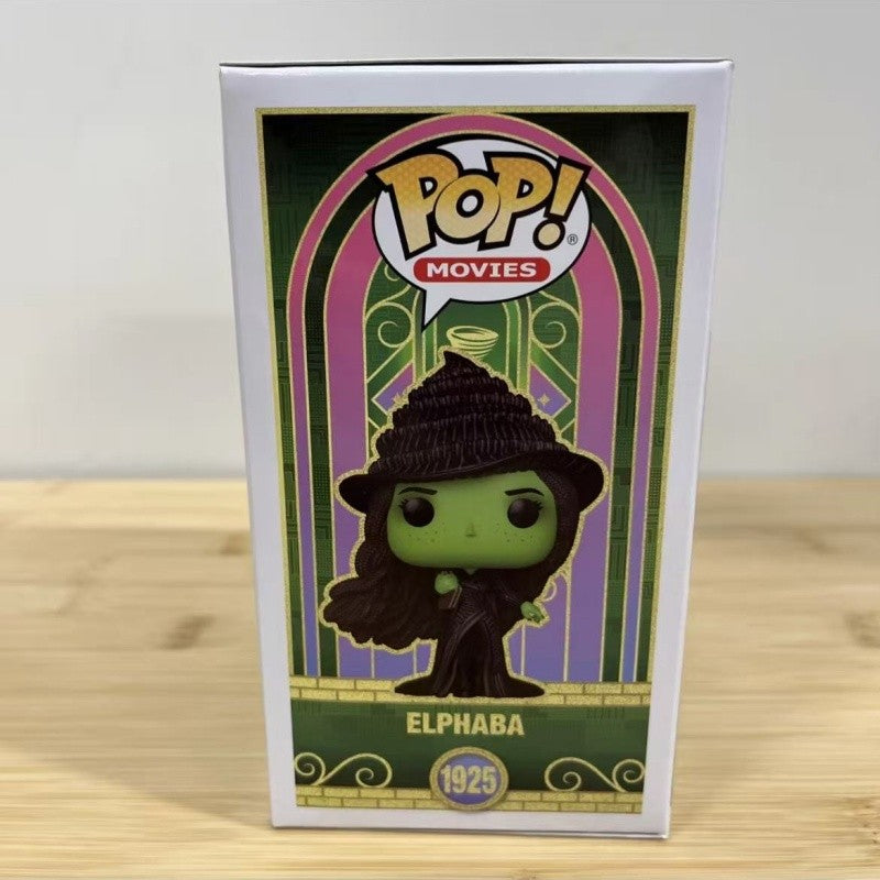 Funko Pop Oficial Original Tv Wicked Elphaba Boneco de Ação Modelo 1925 Bonecos de Escultura de Vinil Coleção de Edição Limitada Presente para Fãs