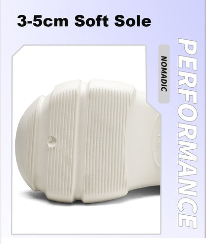 New Women's Winter Platform Sandals Slippers Shoes Outdoor Thick Sole Shoes Lightweight Breathable Women Fur Flats slippers