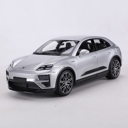 Burago 1:24 Porsche Macan Turbo Carro Modelo de Liga Elétrico