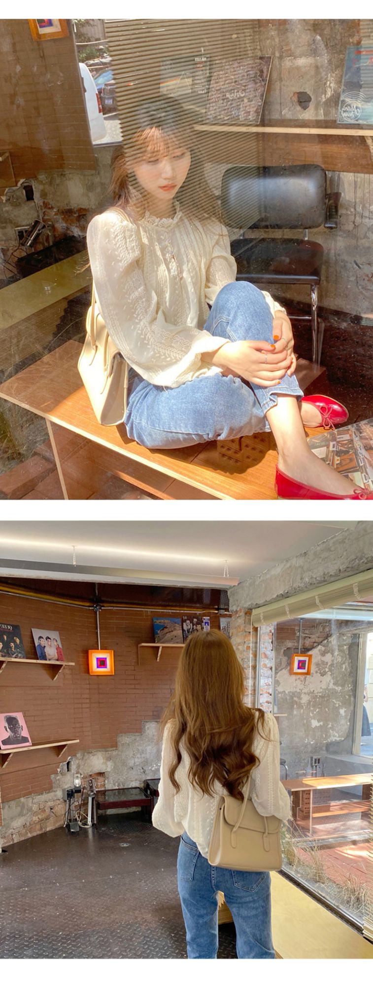 Autumn Lcae Embroidery Long Sleeve Women Blouses Office Lady ELegant Casual Button Shirts Sweet Clothing