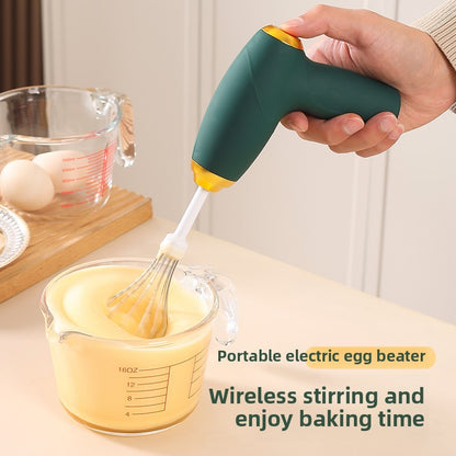 Batedor elétrico de ovos, batedor de leite, máquina portátil para cremes de bolo e geleia, máquina de café e bebidas, misturador de cozinha e doméstico