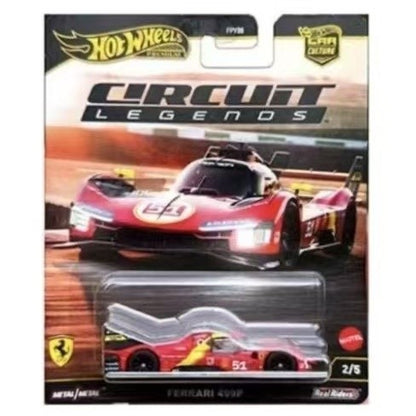 Hot Wheels Car Culture Series Original Ferrari Porsche Mustang Subaru 2025 K Case (Mix 5) Circuit Legends Premium 1:64 Carro de Presente
