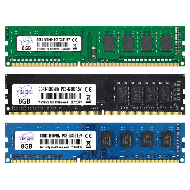 DDR3 DDR4 4GB 8GB 16GB Desktop Memory Ram PC4 1.2V 2133 2400 2666 3200Mhz PC3 1.5V 8500 10600 12800 Non-ECC DIMM Memories Ram