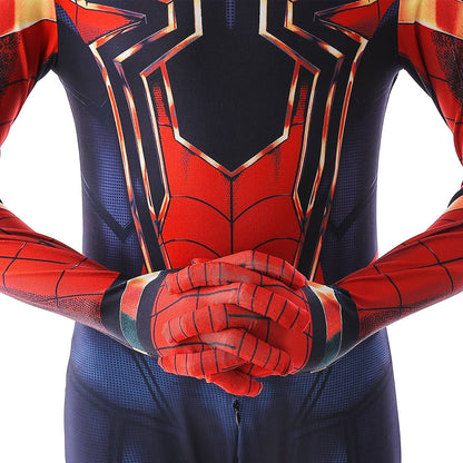 Anime Superhero Costume Miles Morales Cosplay Zentai Bodysuit Halloween Costumes Kids Superhero Costumes Movie Characters