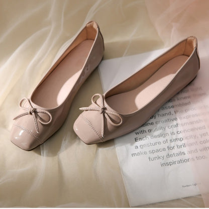 Flat Shoes Women Ballerinas Round Toe Bowtie Slip on Ballet Flats Lazy Loafers Moccasins Ladies Casual Flats Shoes 2024