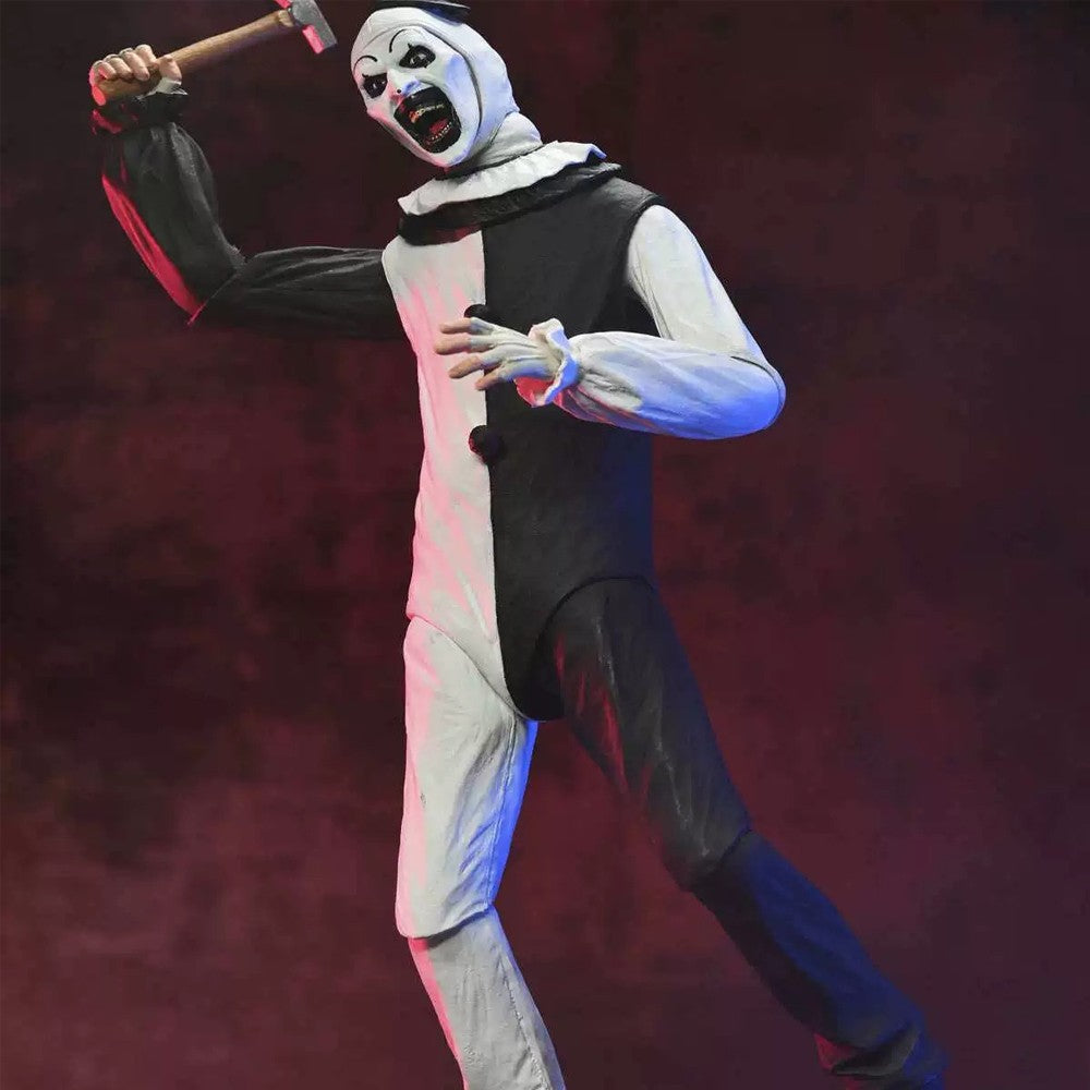 NECA The Ultimate Art the Clown 7" Action Figure Terrifier Damien Leones Model Doll Gift Garage Kit Horror toys 100% Original