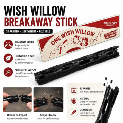 3D Printed One Wish Willow Keychain Breakable Lucky Token 13cm Retro Box for Wedding/Birthday  ?