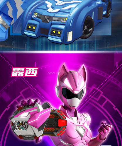 Mini Force Super Dinosaur Power Transformation Robot Toys Action Figures MiniForce X Simulation Car Deformation Airplane Toy