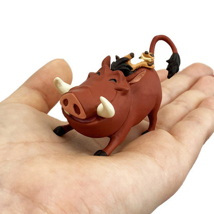 Disney O Rei Leão Simba Mufasa Scar PUMBAA TIMÃO Bonecos de Ação Bonecos de Anime Presentes para Crianças Presentes de Aniversário Fofos