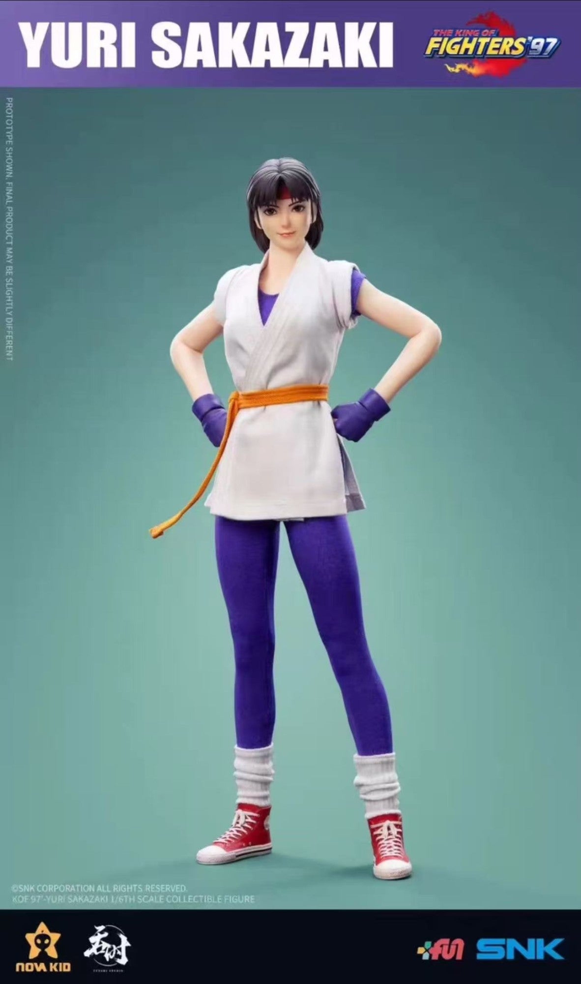 TUNSHI King of Fighters 97 Yuri Sakazaki 1/6 Action Figure SNK TS-XZZ-004