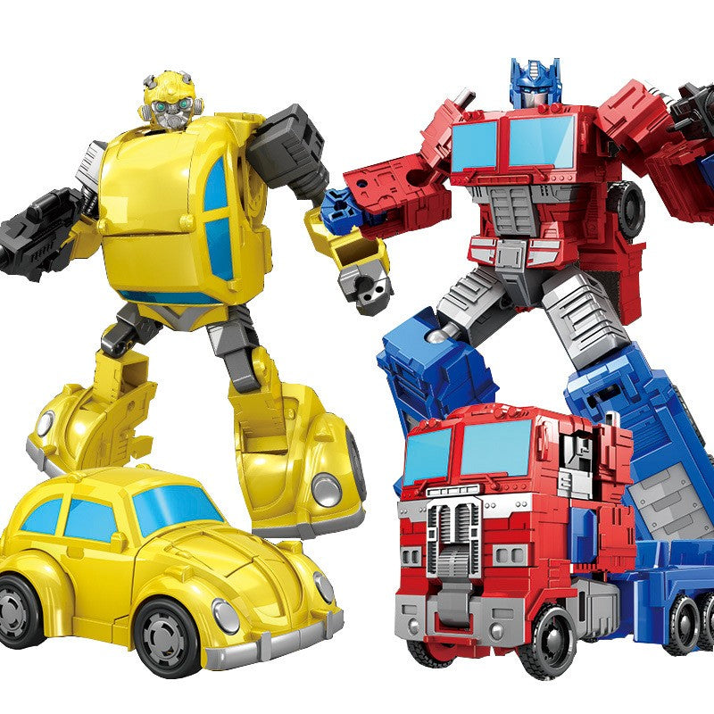 WEIJIANG NOVO 20CM Transformação Anime Boneco de Ação Brinquedos de Filme Plástico ABS Robô Carro Avião Tanque Legal Modelo Presente para Meninos