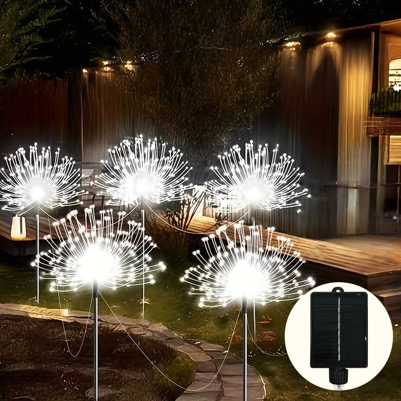 6Pack Outdoor Solar Garden Lights LED Garden Lights 8 Lighting Modes Courtyard Lamp IP65 Solar Landscape Light