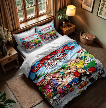 Conjunto de Capa de Edredom Condorito Chile Comics Book sem lençol de Cama King Queen Casal Full Solteiro
