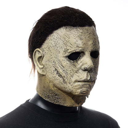 2022 Halloween Ends Michael Myers Horror Mask Cosplay Bloody Creepy Demon Killer Latex Helmet Party Carnival Costume Props