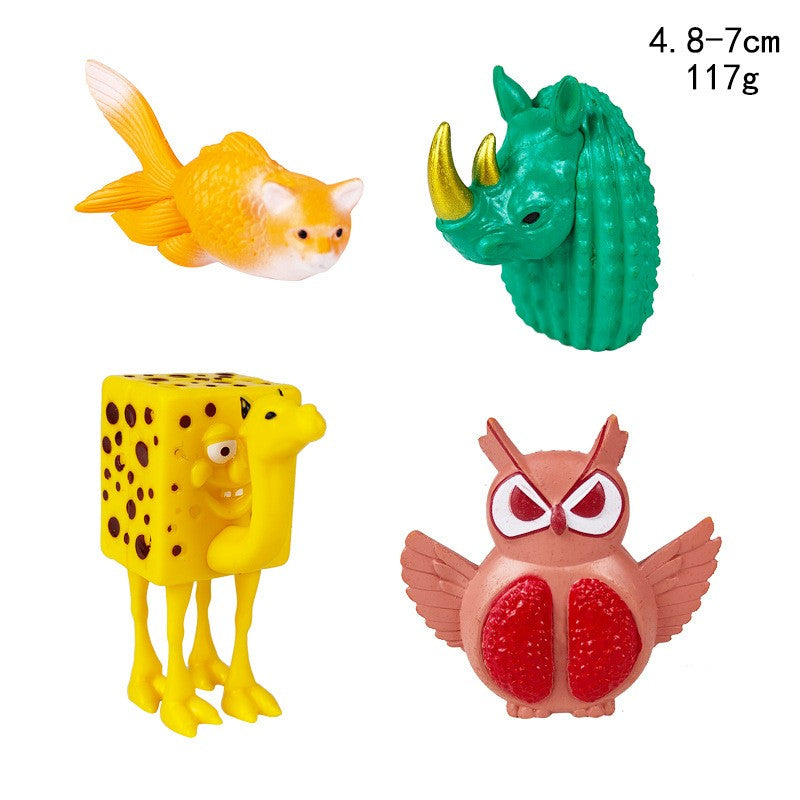 Boneco de brinquedo italiano Brainrot Tung Sahur Tralalero Tralala Figuras Bombardino Crocodilo Shimpanzini Bananini Decoração de modelo Boneca Presente