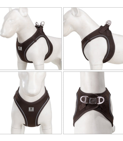 Dog Harness Leash Set for Small Medium Dog Adjustable Reflective Puppy Cat Harness pet Vest Chihuahua Dachshund Outdoor Walking