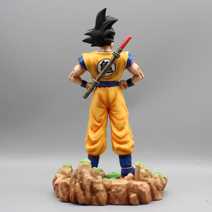 Dragon Ball Dream Super Saiyajin Son Goku Nuvem Voadora Estátua Colecionável Action Figure Modelo Anime Enfeites Brinquedo Presente