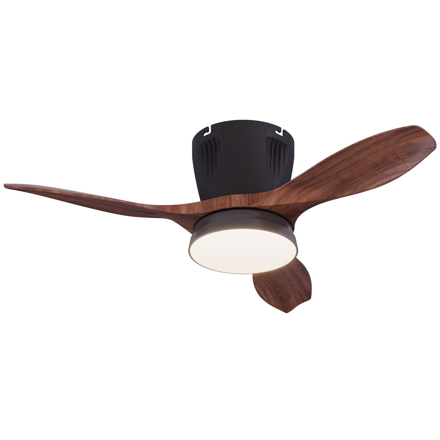 Minimalist Home Fan Light Nordic Led Living Room Restaurant Silent All-in-one Ceiling Fan Ceiling Lamps for Living Room Bedroom