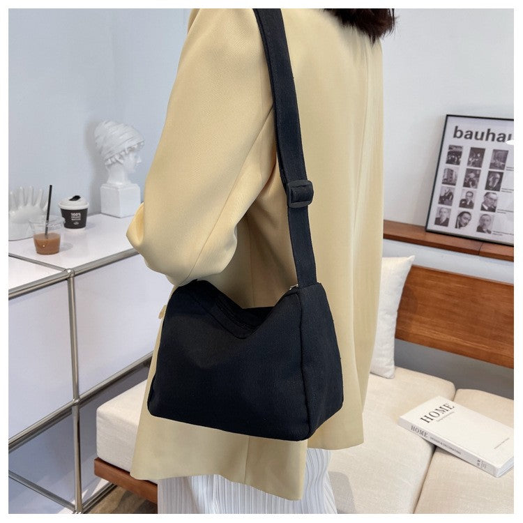 Large-capacity Shoulder Bag 2023 New Women's Fashion Simple Commuter Messenger Tote Bag