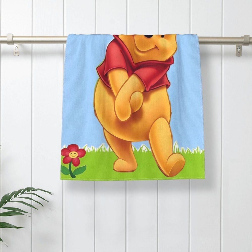 Winnie The Pooh Bear Piglet Merch Towel for Beach New Summer Microfiber Shower Towel No Sand Quick-Dry Surf Towels