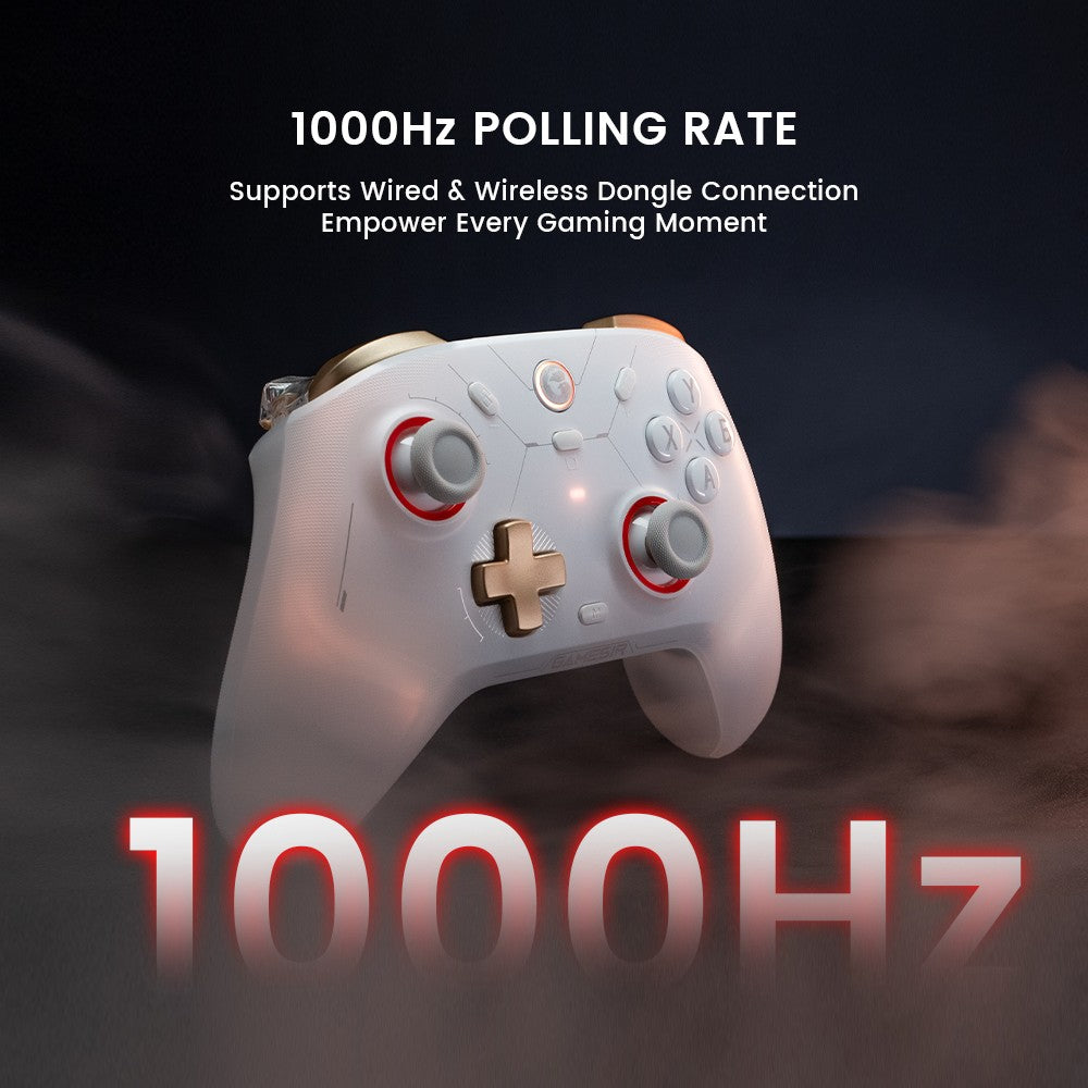 Gamesir Cyclone 2 Wireless Controller with  Hall effect Controller for PC Steam Switch ios Andrioid Optional base