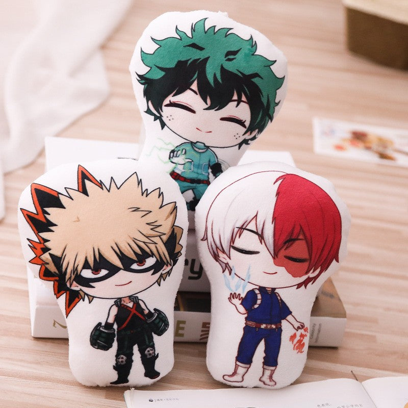 My Hero Academia Plush Stuffed Pillows Anime Boku no Hero Academia Cushion Cute Izuku Dakimakura Kawaii Katsuki Shoto Soft Dolls