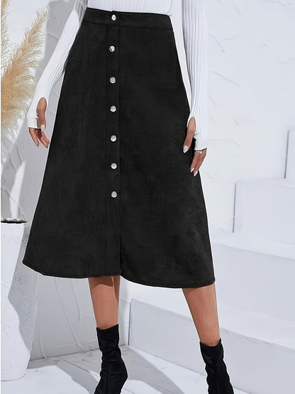 Women Plus Size Autumn Skirt