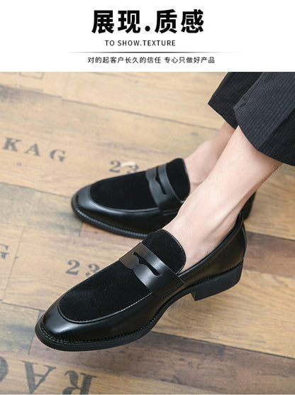 High Quality Men's Dress Shoes Classic Social Leather Shoes Men Casual Busines Shoes For Men Office leather Formal Loafers Male