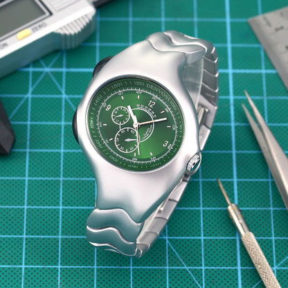 Alien Twist Original Watch Distorted Y2K Watch Men quartz watch Fashion Trendy Retro Watch  Sports Niche Personality Design