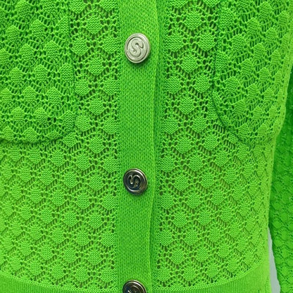 Hollow out Long Knitted Summer Dress round Neck Seven Sleeve Bodycon Skirt Slimming Effect Empire Waist Maxi Dress