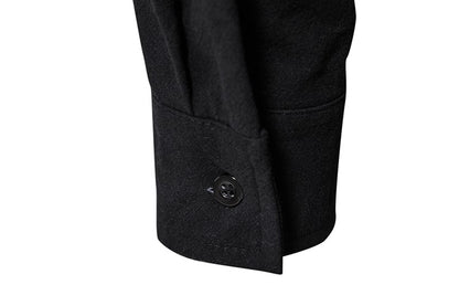 King Billion Men's Shirts Casual Men Cotton Linen Long Sleeve T-shirt Spring Autumn Vintage Shirt US Size Drawstring Neck