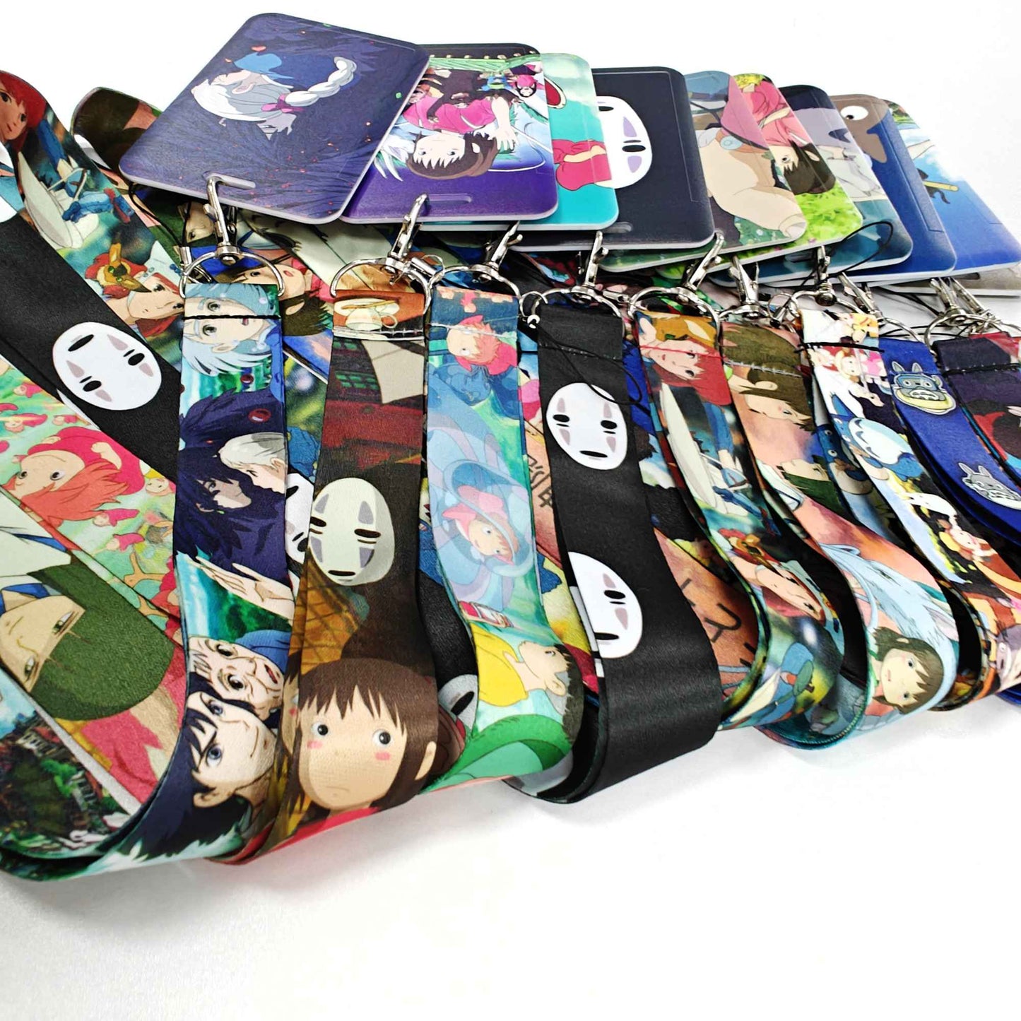 Cordões de Anime Chaveiro de Celular Animado Crachá de Identificação Acessórios de Joias DIY Atacado