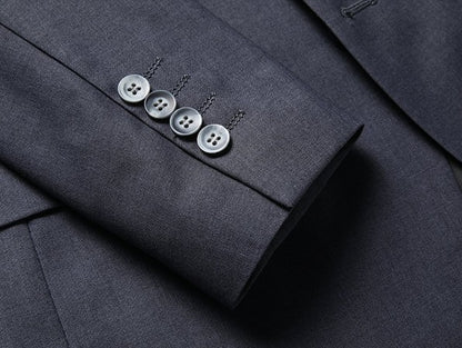 Men's Solid Color Business Suit 2025 High Quality Fashion Banquet Wedding Trend Groom Best Man Single 3/2/1