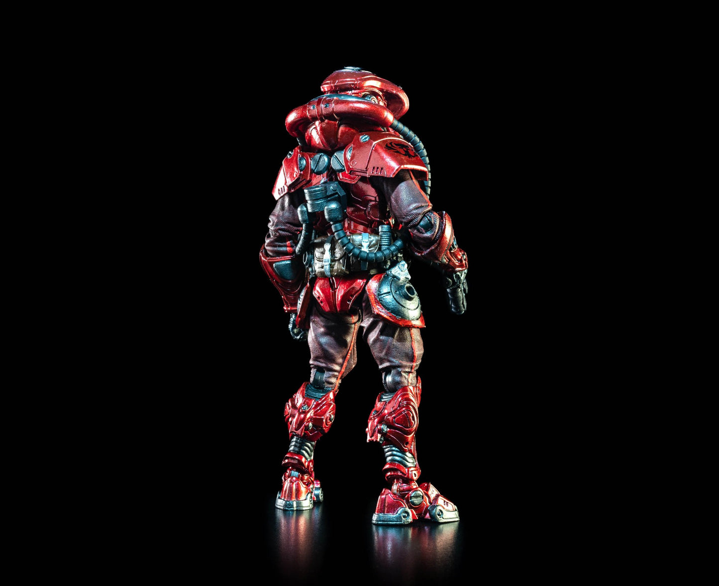 Four Horsemen Studio 1/12 6inch Boneco de Ação Cosmic Legions Outpost Zaxxius T.U.5.C.C. Piloto Red Jets Modelo de Anime