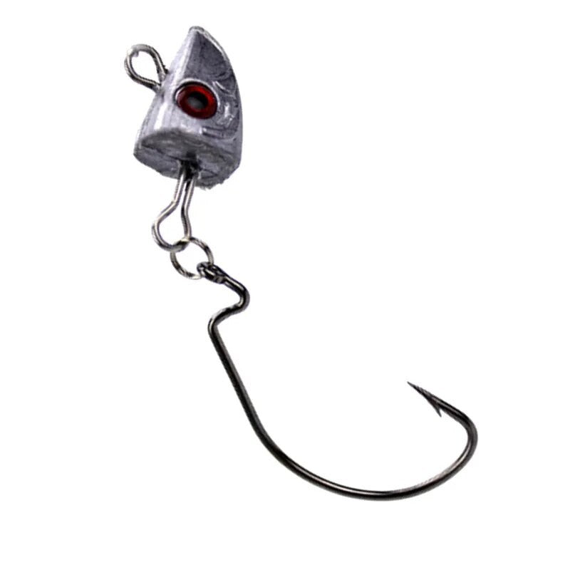 BURLE 10cm 15.5g 13cm 26g Isca Artificial Macia em T com Anzol com Farpa e Cabeça de Jig