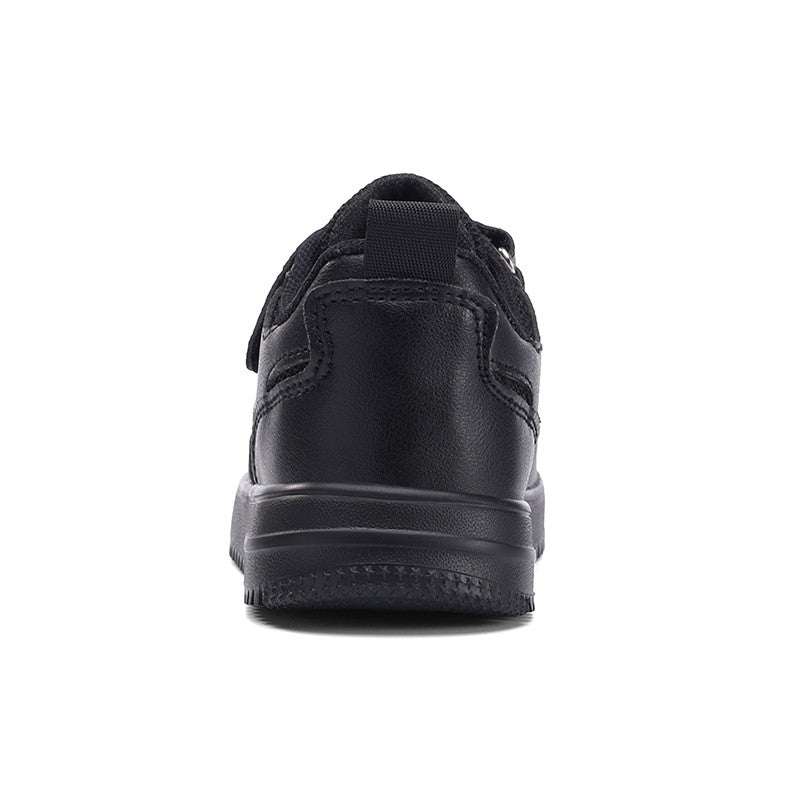 Children's Fashion Sports Shoes Black Student Kids Boys & Girls Non Slip Flat Walking Shoes Lightweight Breathable Tennis