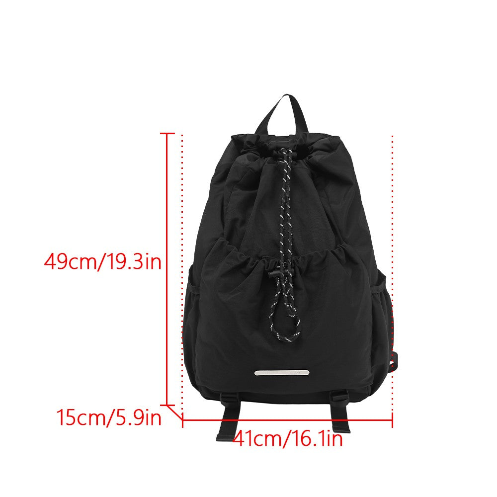 Outdoor Lightweight Backpack with Drawstring Drawstring and Drawstring, Large Capacity Hiking Backpack, Sports Backpack